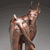Cropped, dark patina