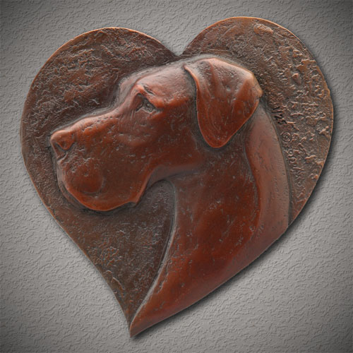 Love Bas Relief